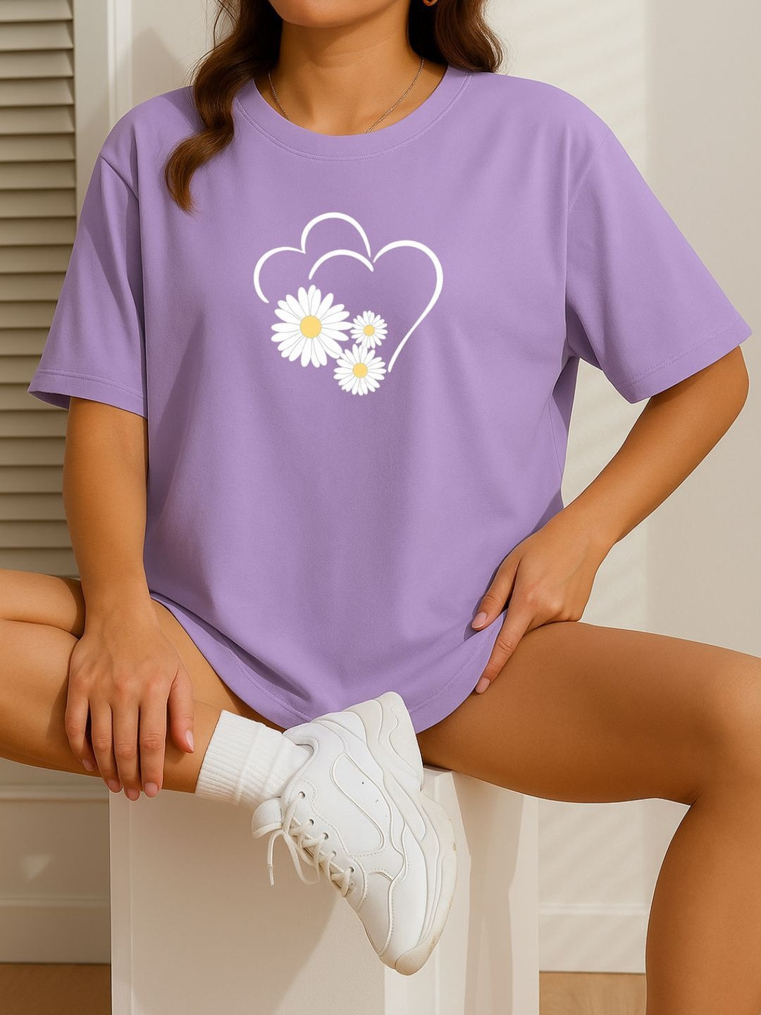 SZN Women Floral Printed T-shirt