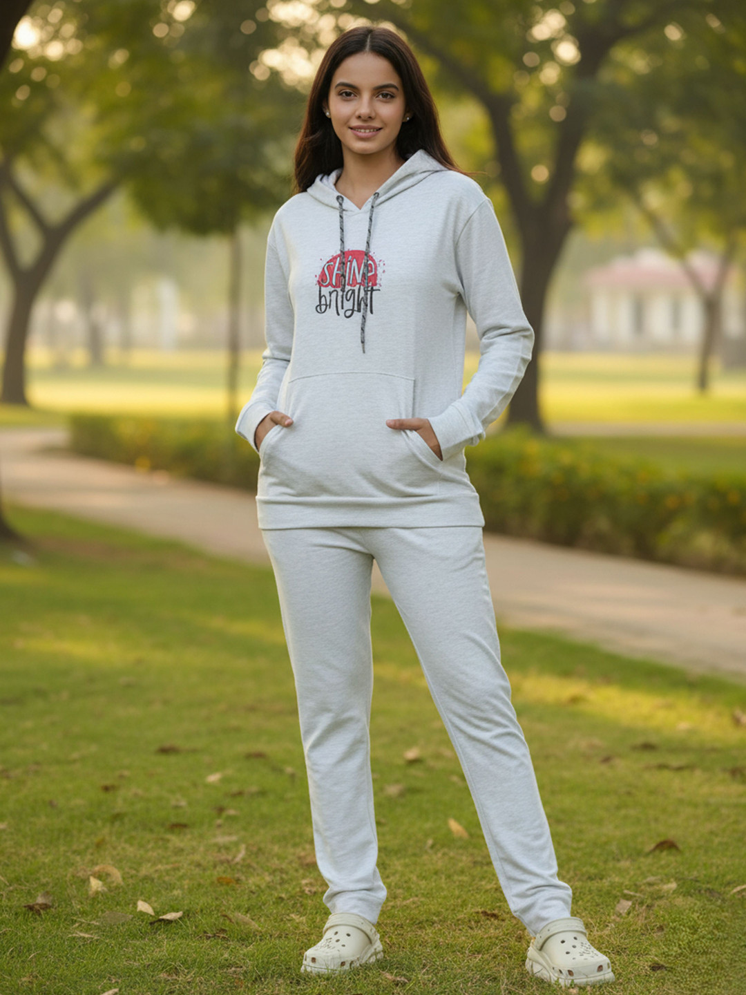 9shines Label Women Soft Hosiery Cotton Cozy Winter Track Suit