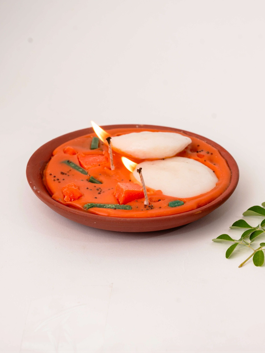 gabrunaari South Indian Delight  Idli Sambhar Scented Soy Wax Candle