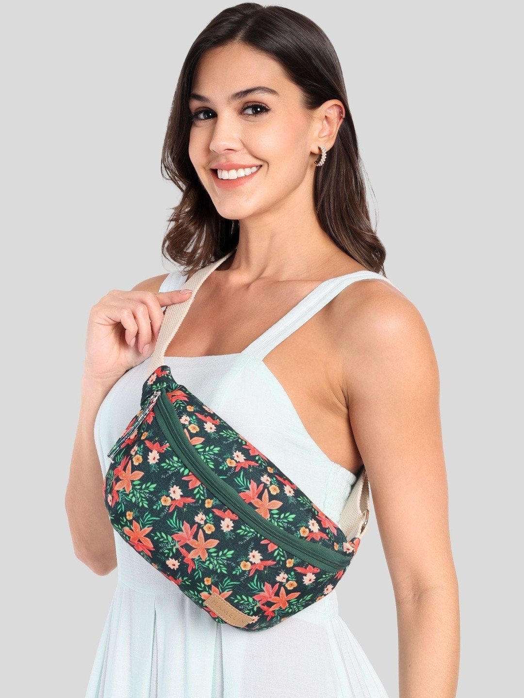 HAMELIN Floral Shoulder Bag