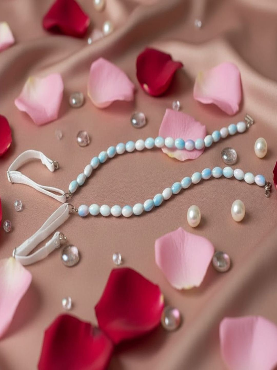 FIMBUL Beaded Detachable Bra Straps Lingerie accessories