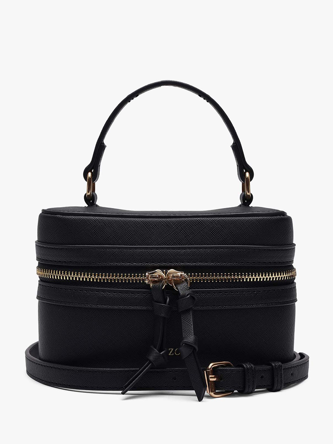 Kazo Women Zuko Textured Structured Handheld Bag