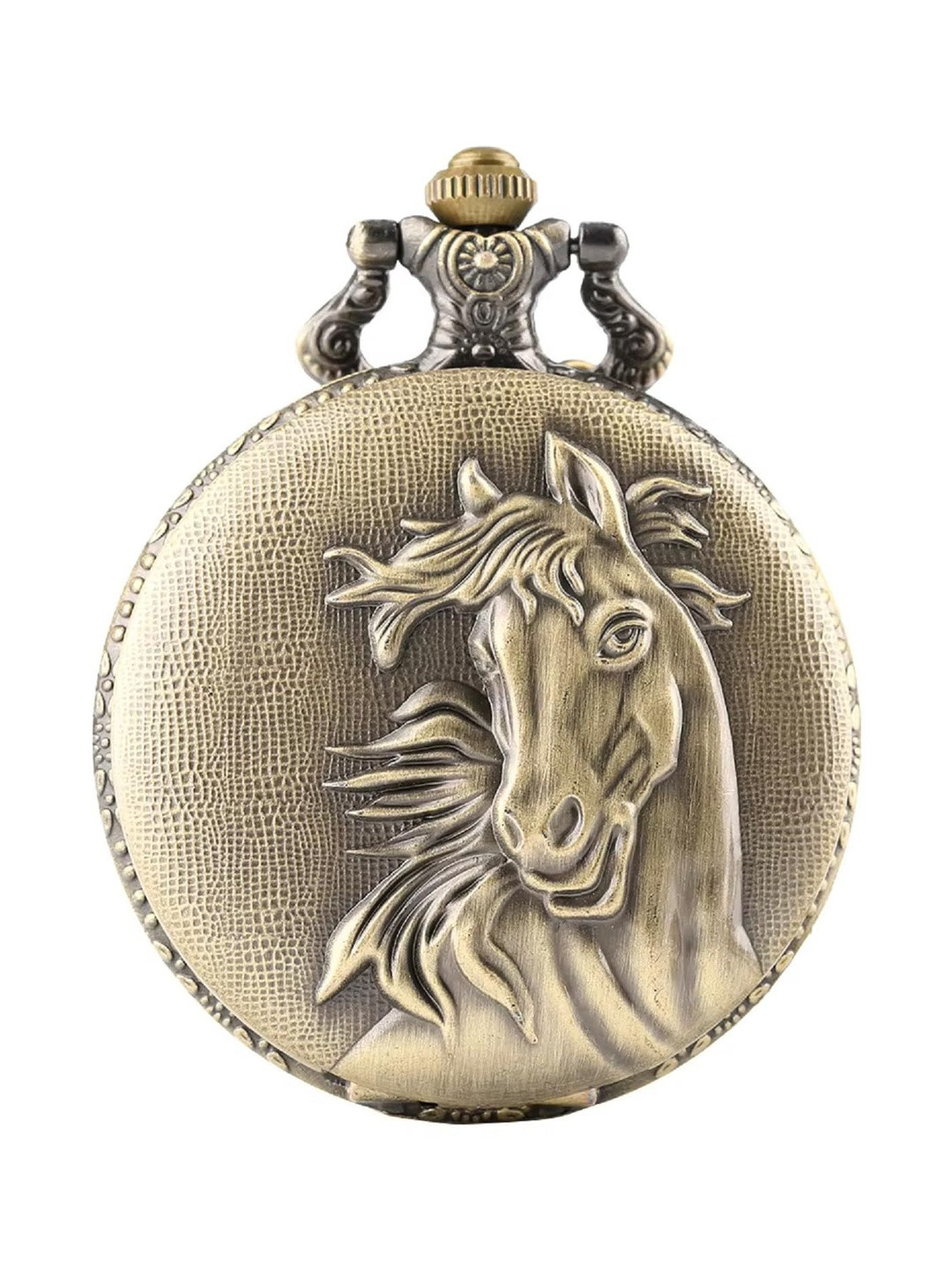 AUGEN Textured Pocket Watch Key Chain