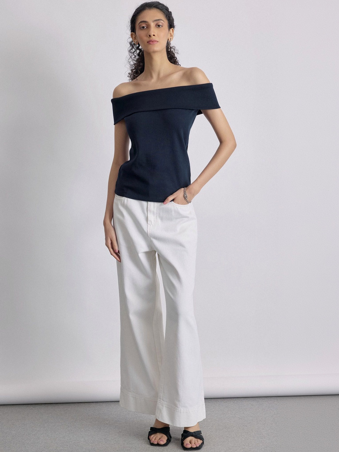 The Label Life Off-Shoulder Bardot Top