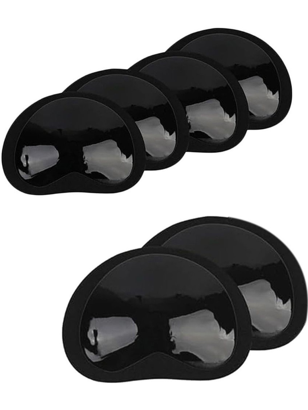 Esensuelle 7 Women Set of 3 Pair Reusable Stick-On Lingerie accessories