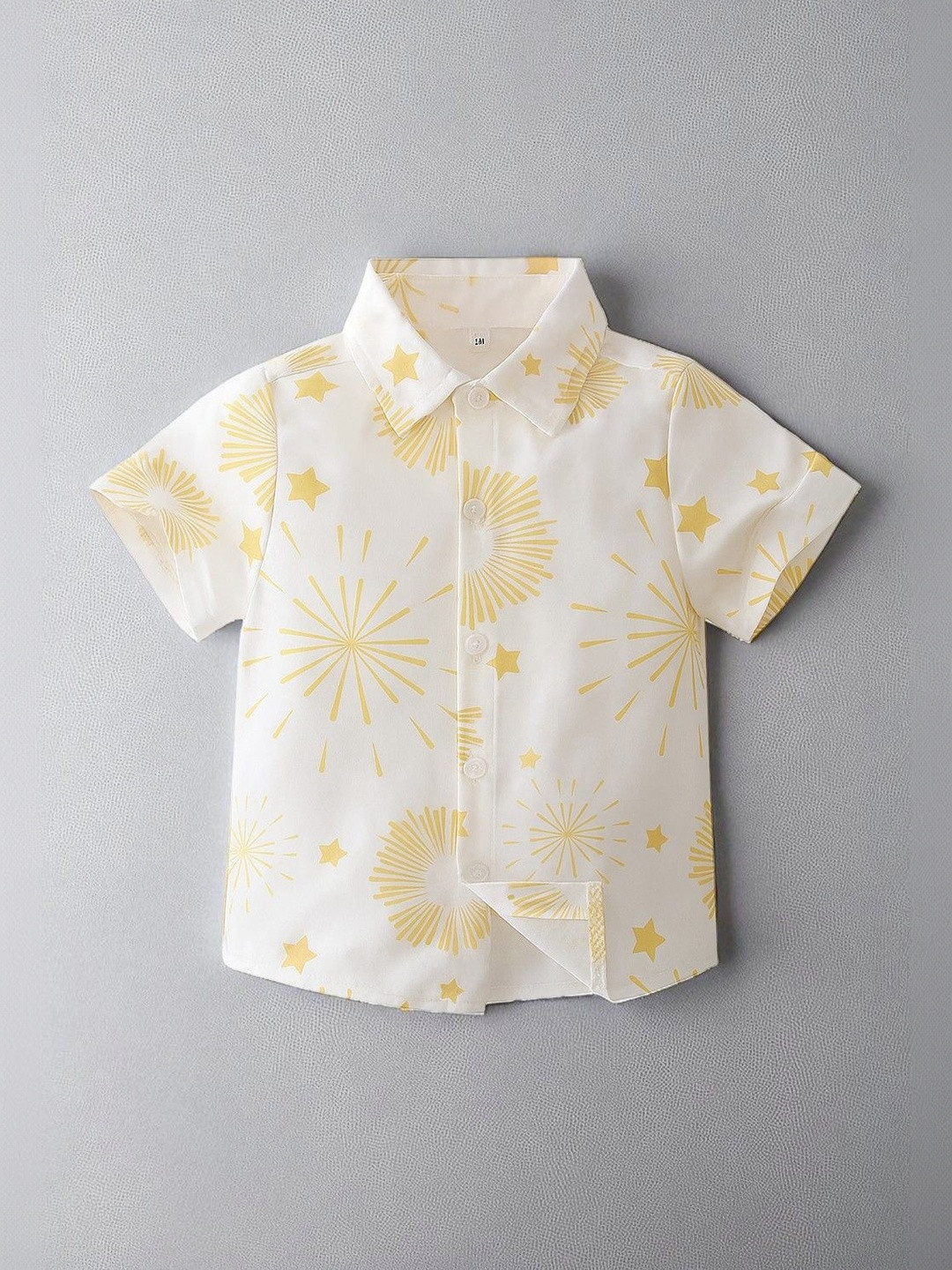 AMBARDI FASHION Boys Classic Printed Casual Shirt