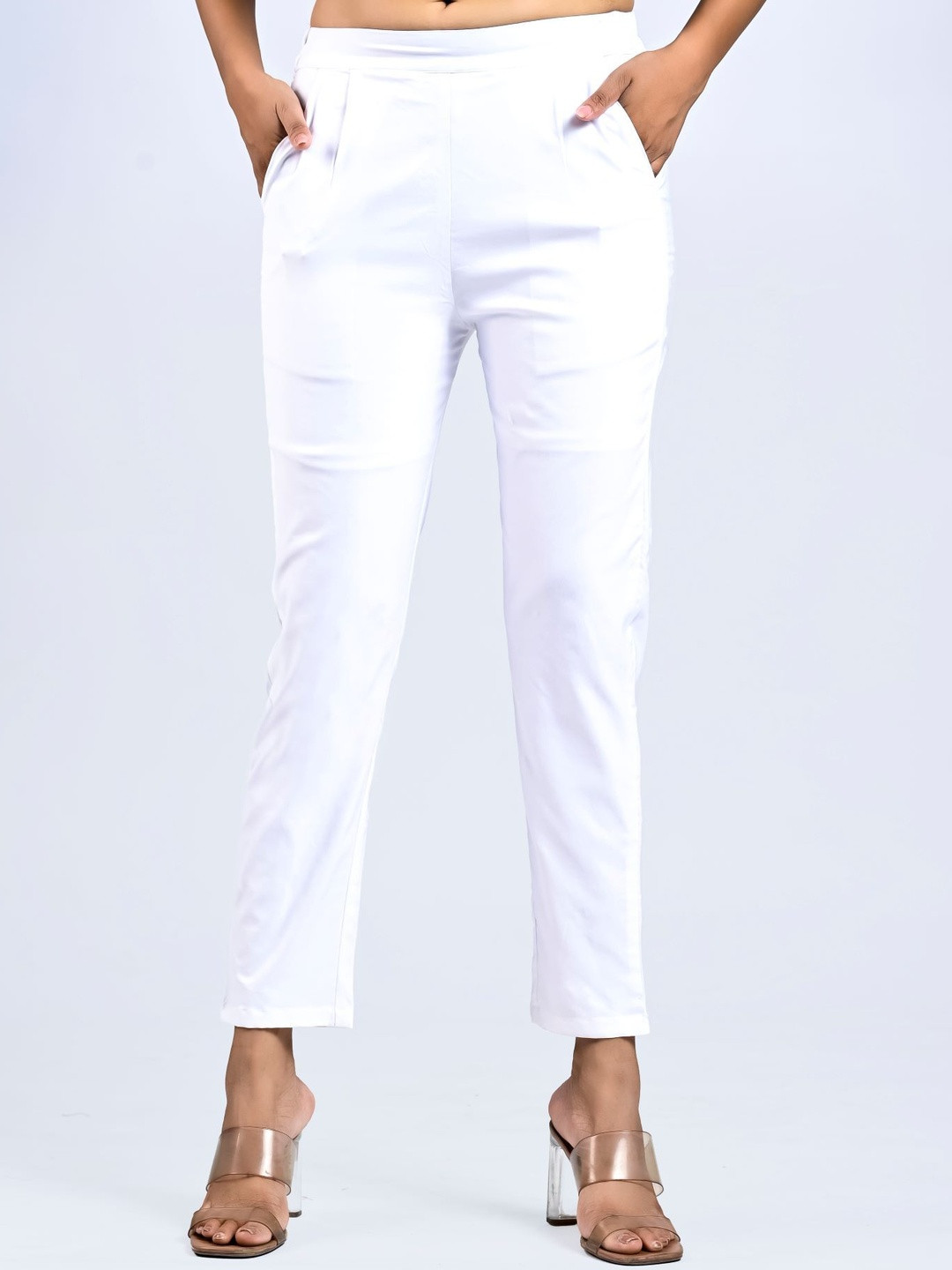 PalloStyle Women Tailored Easy Wash Trousers