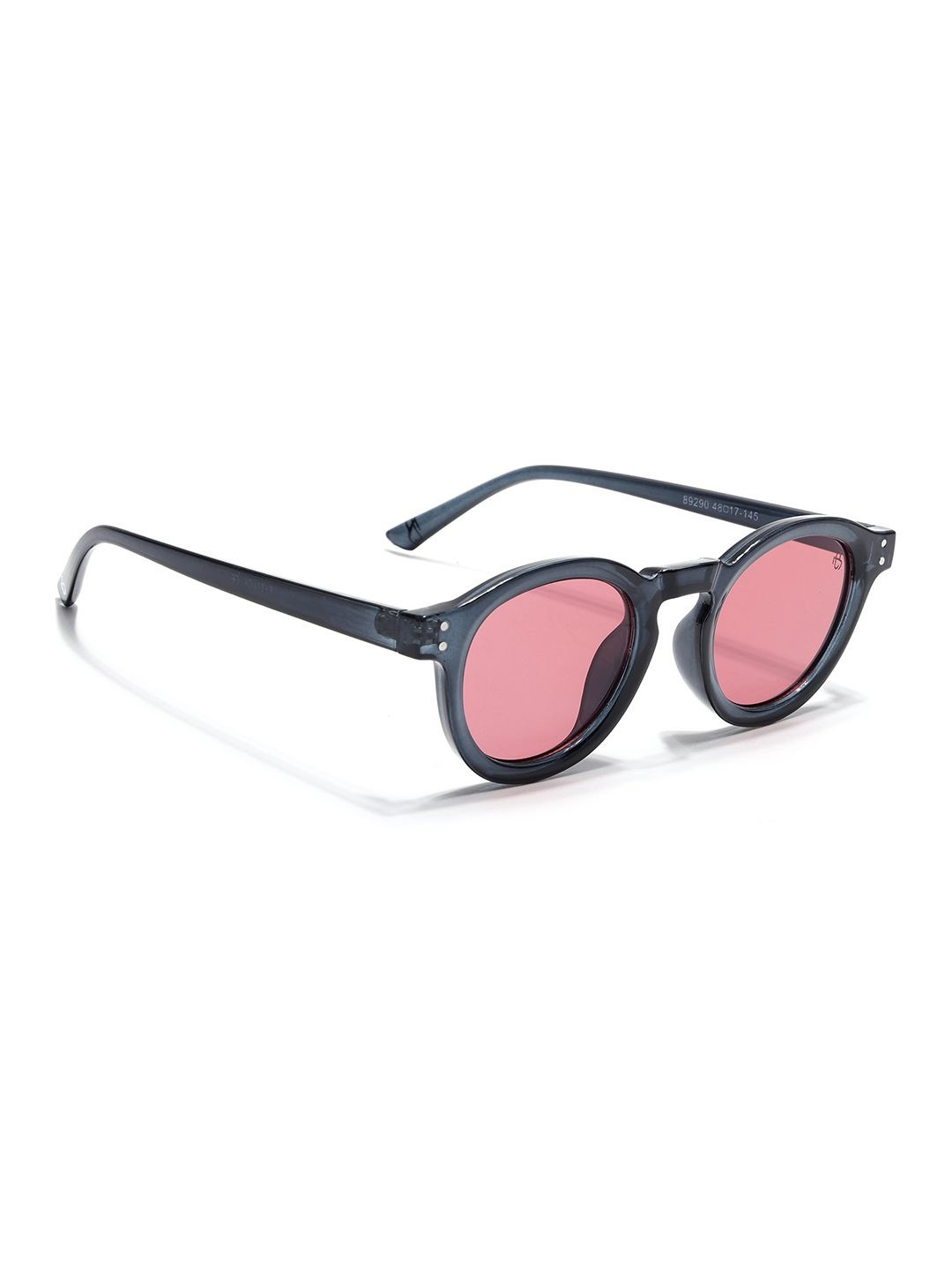 Eyejack Unisex Round Sunglasses with UV Protected Lens 89290CL2190