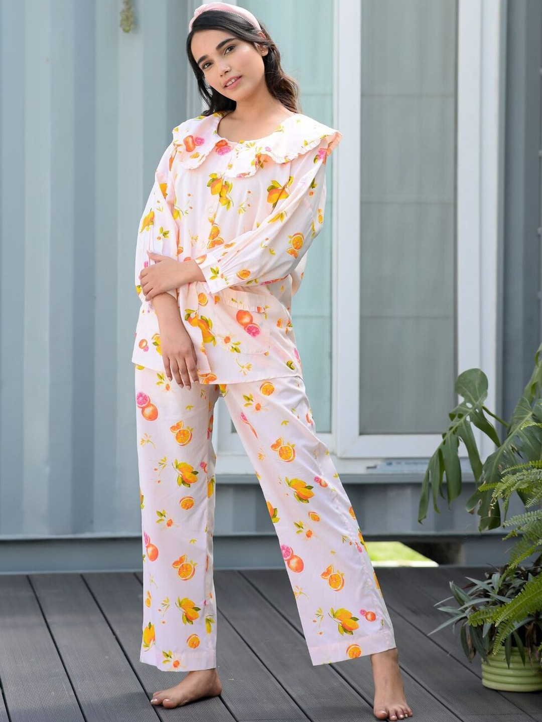 Dear Bed Women Printed Night suit