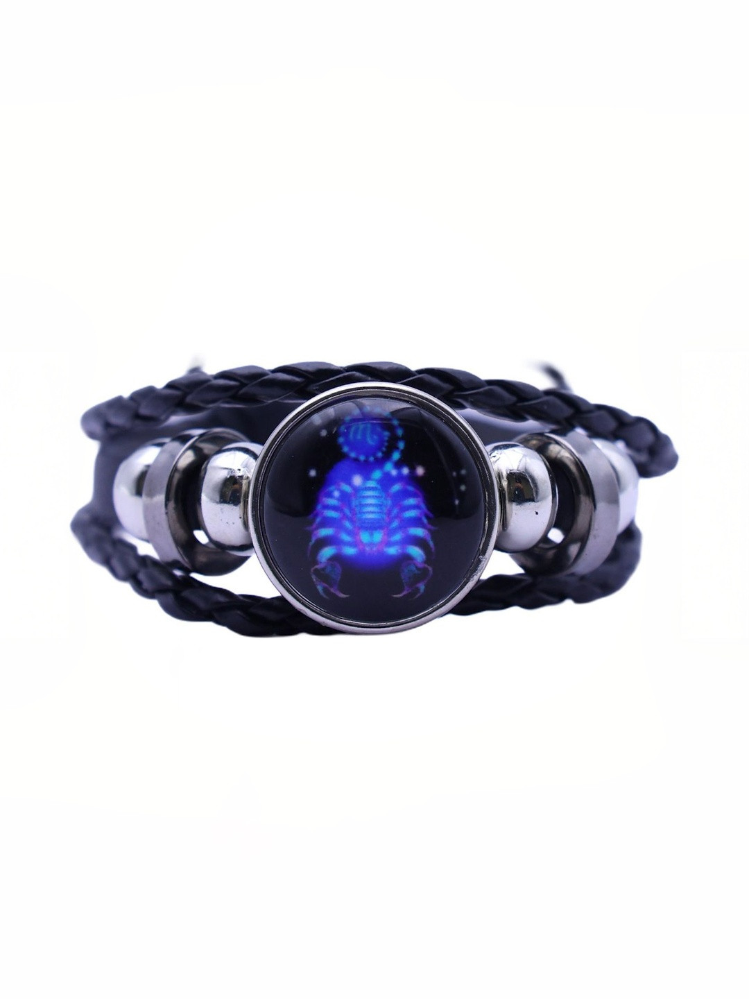 PASU FASHION Unisex Leather Wraparound Bracelet