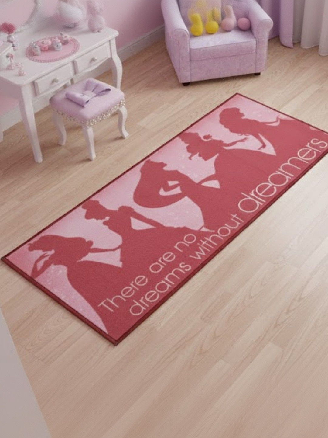 Disney Princess Cartoon Characters Anti-Skid Runner Carpet