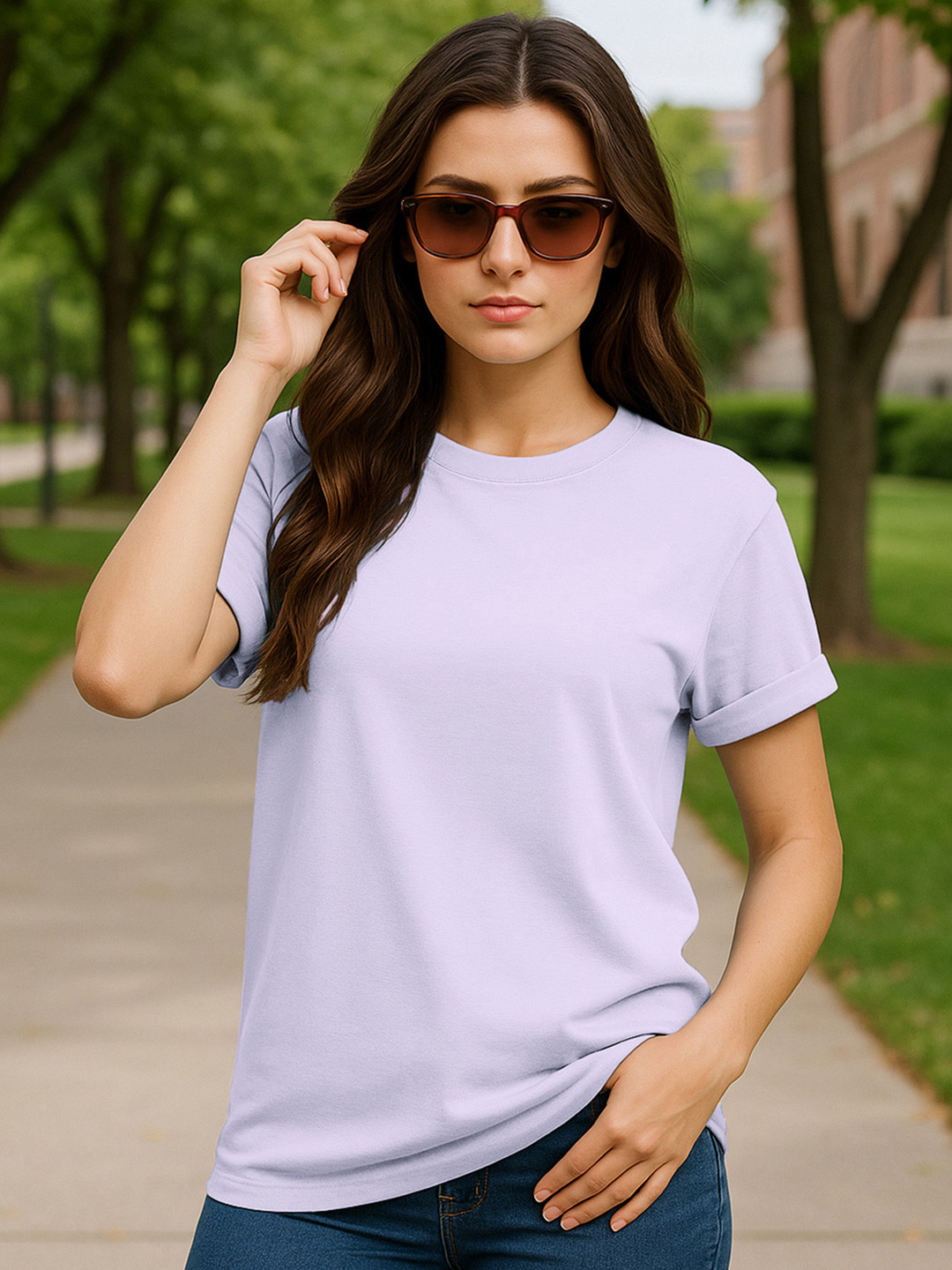 Bewakoof Women Purple Boyfriend T-shirt