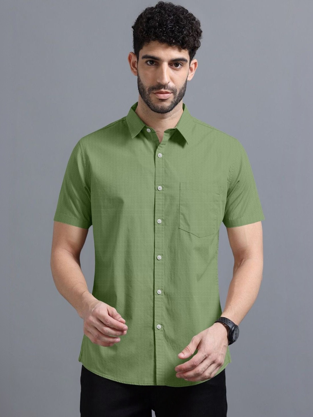VTEXX Men Standard Casual Shirt