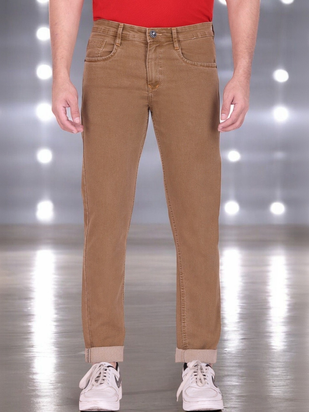 REGY Men Urban Slim Slim Fit Mid-Rise Stretchable Jeans