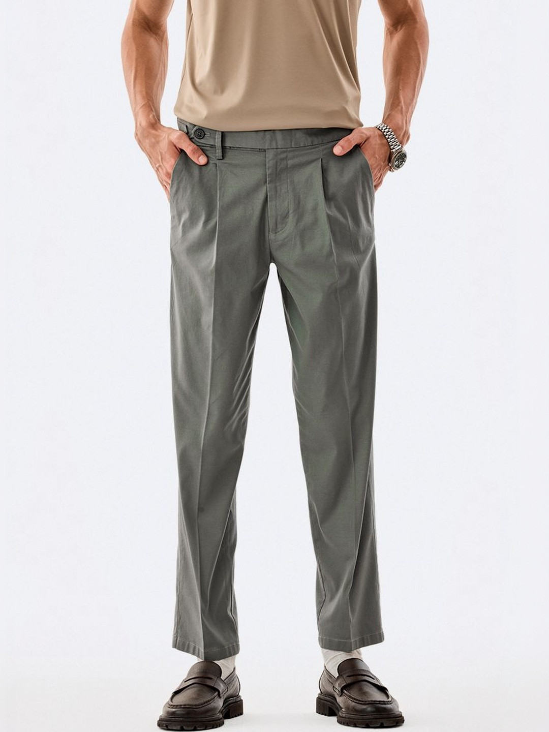 Snitch Slim Fit Chino Trousers