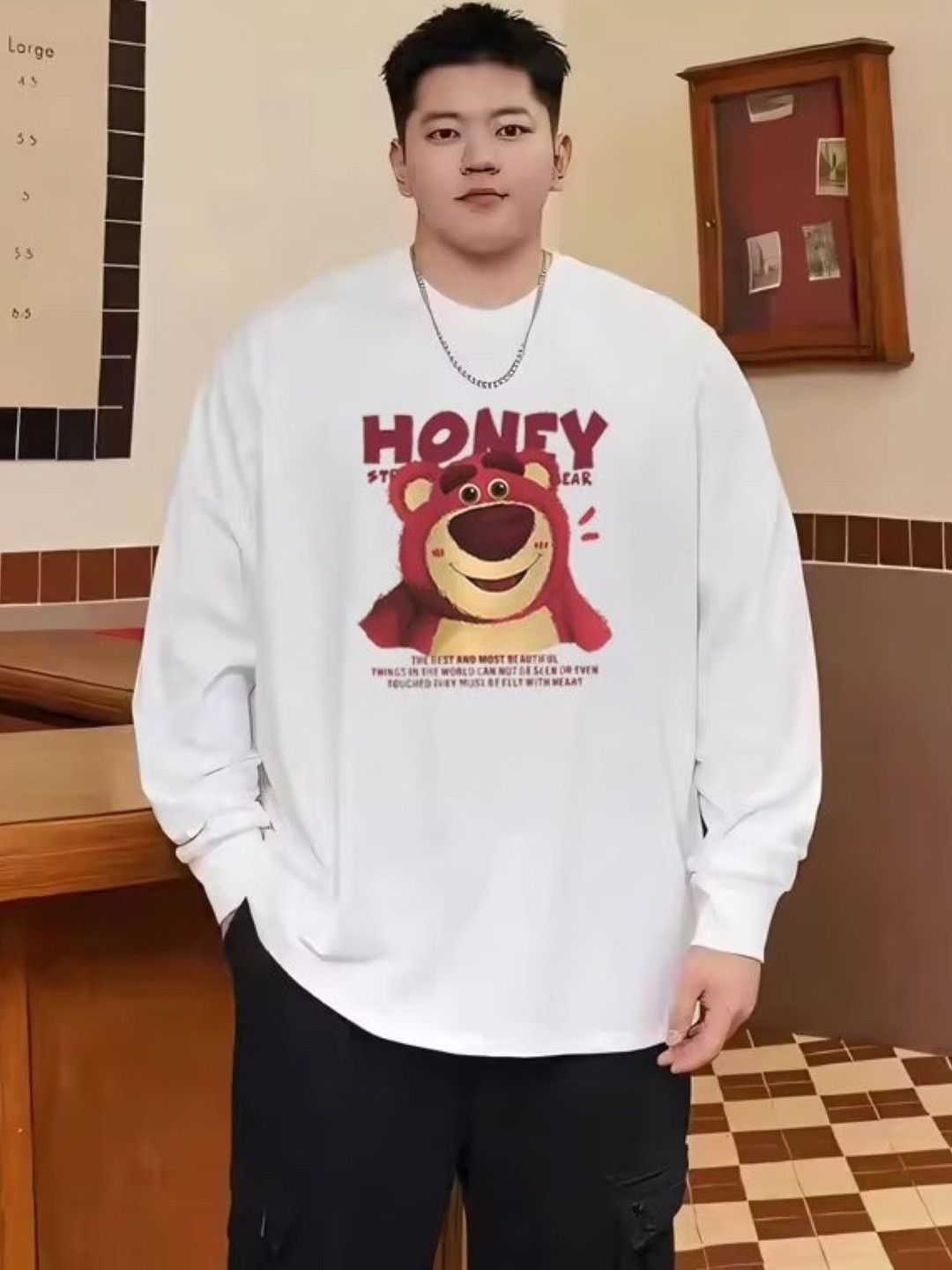 KPOP Men Toy Story Printed T-shirt