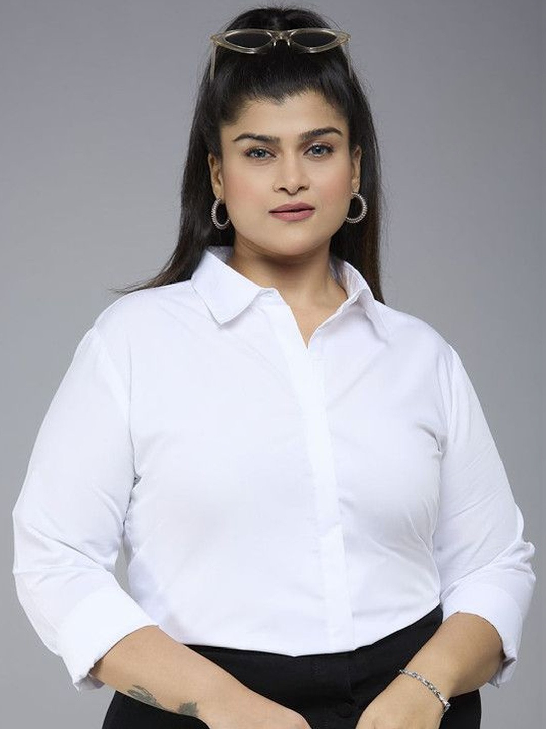 Style Quotient Plus Women Modern Casual Shirt