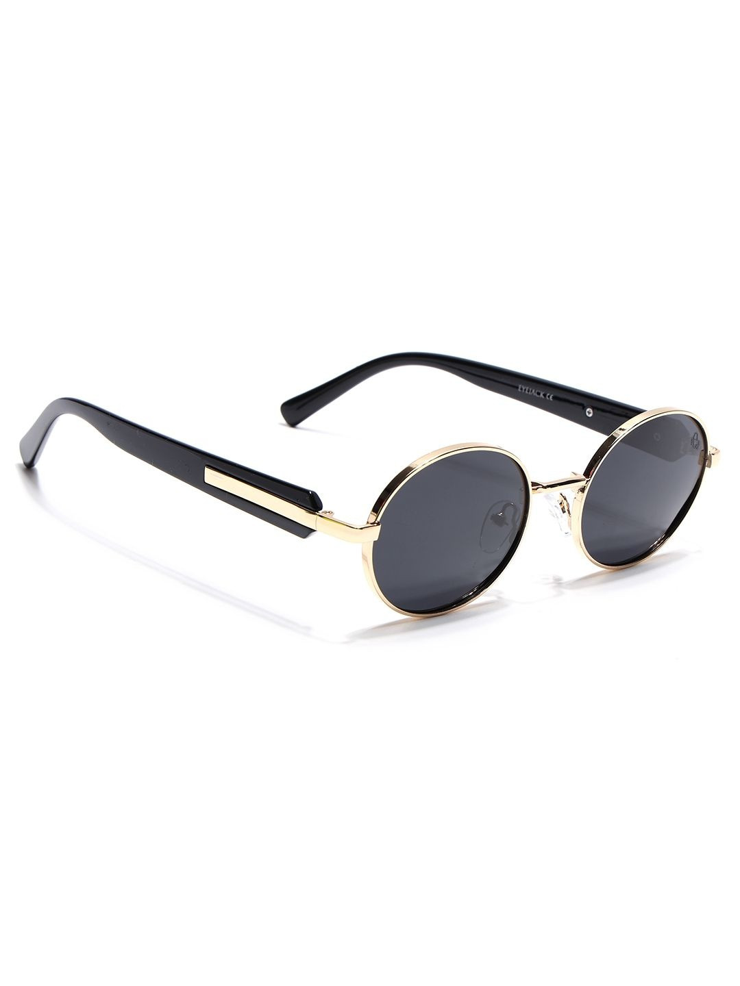 Eyejack Unisex Oval Sunglasses with UV Protected Lens WU14110PCL2201