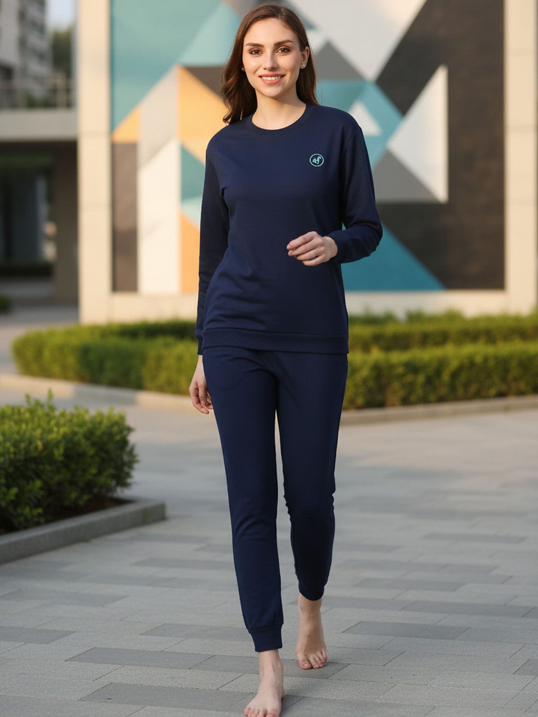 9shines Label Women Soft Hosiery Cotton Cozy Winter Track Suit