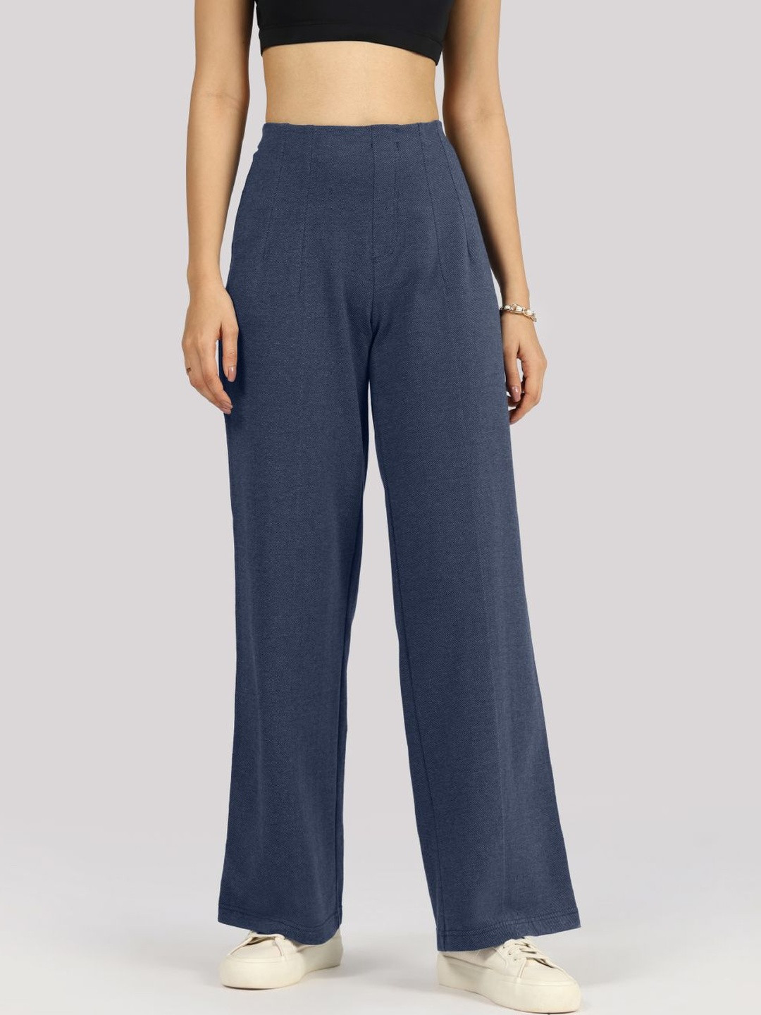 Blissclub Work-To-Wine Twill Wide Darts Pant
