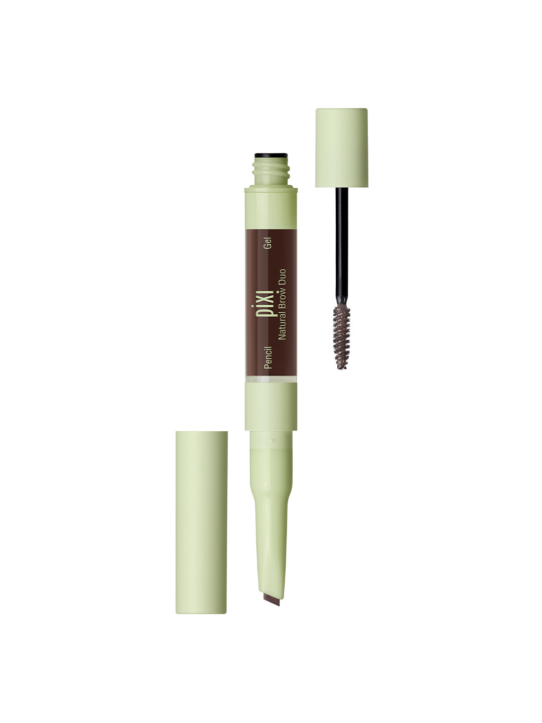 Pixi Waterproof Natural Eyebrow Duo 2.5 ml - Deep Brunette