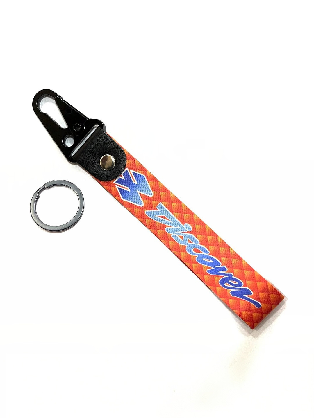 AUGEN Braided Strap With Stainless Steel Discover Keychain