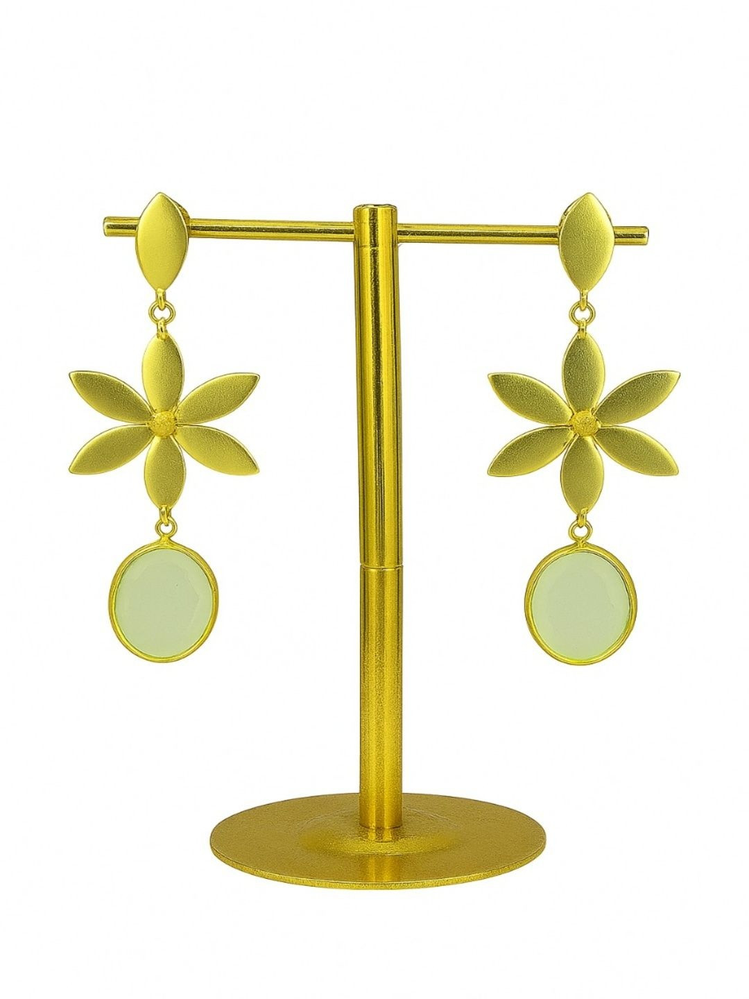 HENA DESIGNS LLP Floral Drop Earrings
