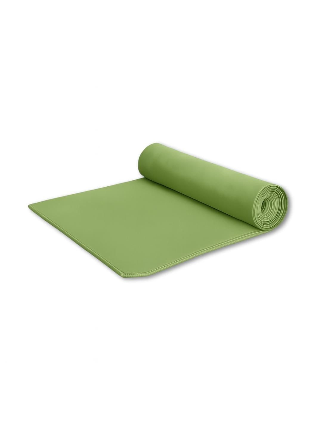 Myntra Elegant Homes Green 200 GSM Solid Quick Dry Bath Towel 70x140 cm