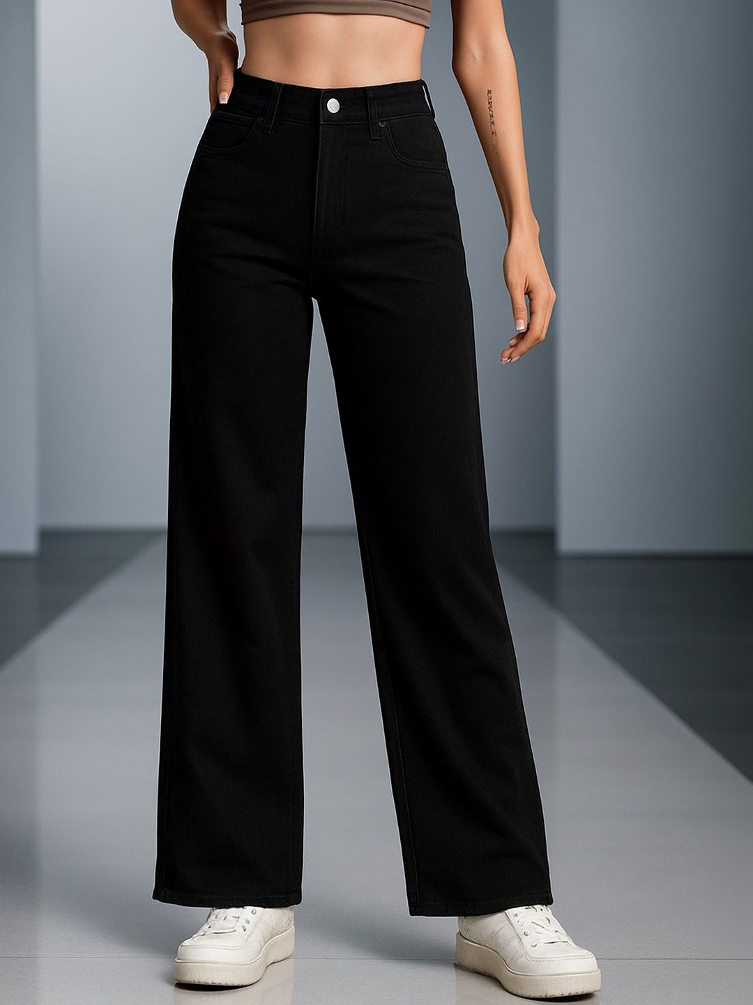 MERCEL Women Jean Regular Fit High-Rise Stretchable Jeans