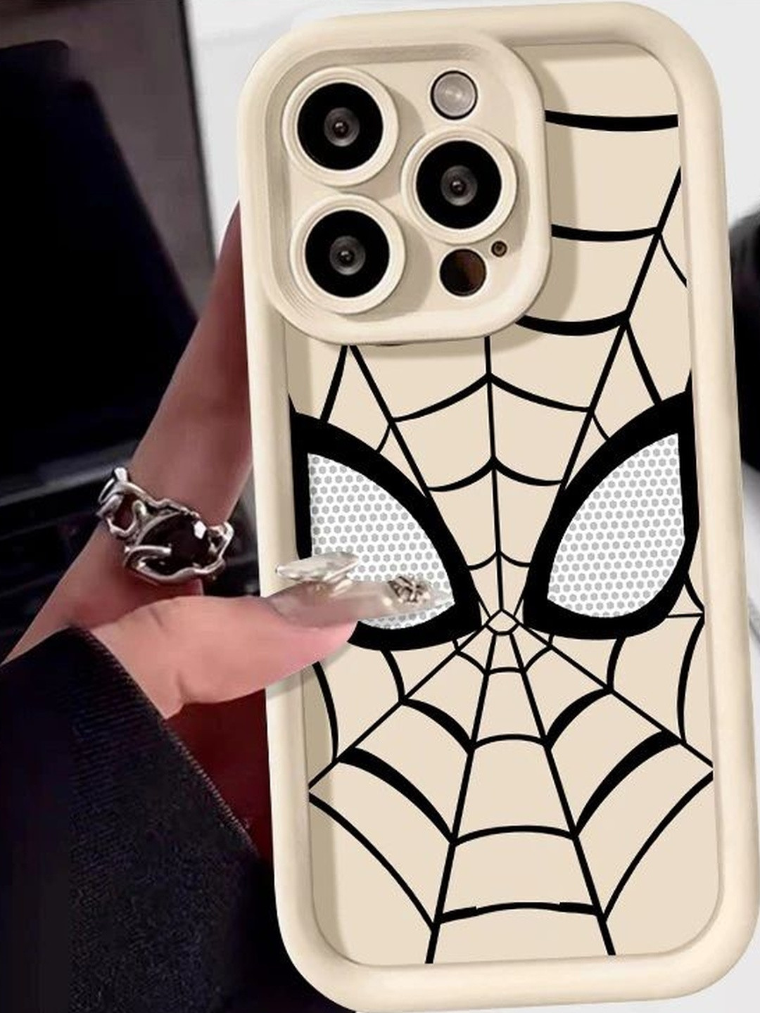 CASE CREATION Superhero Printed iPhone Air Back Case Mobile Accessories
