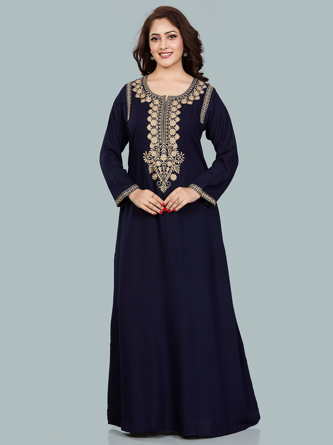 SANAA Embroidered Maxi Nightdress