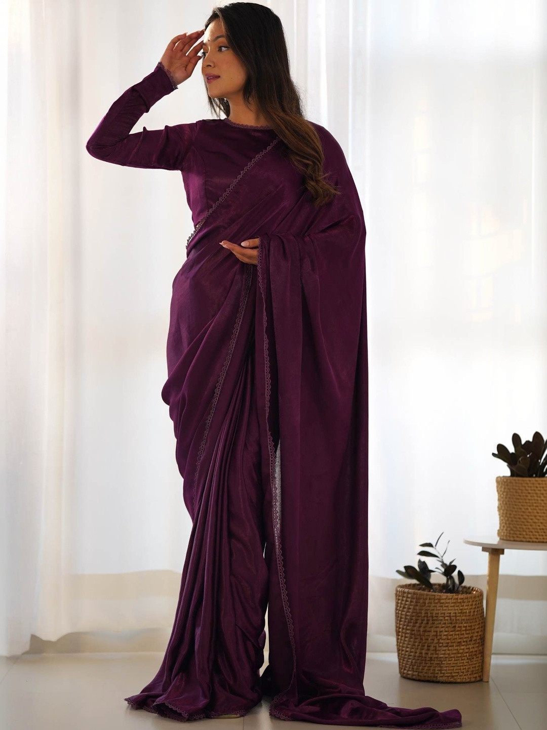 RITIRANG Velvet Saree