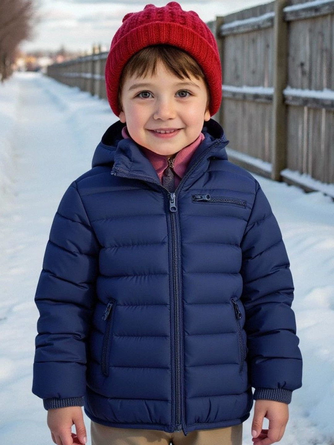 Xsole Unisex Kids Outdoor Puffer Jacket