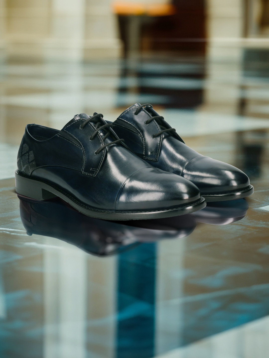 Bugatti Livorno Flex Evo Men Leather Formal Derbys