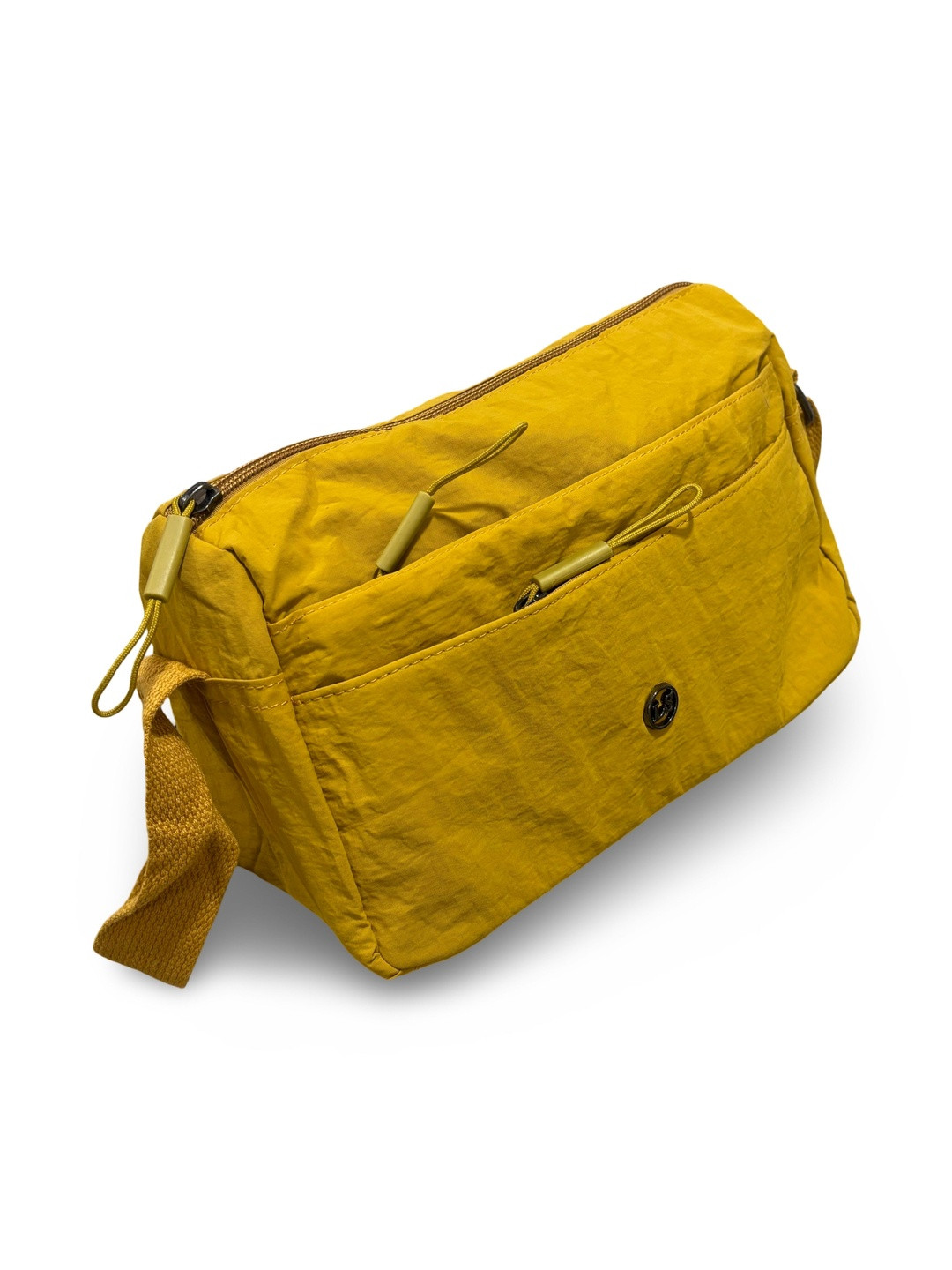 GLOSSY Textured Sling Bag