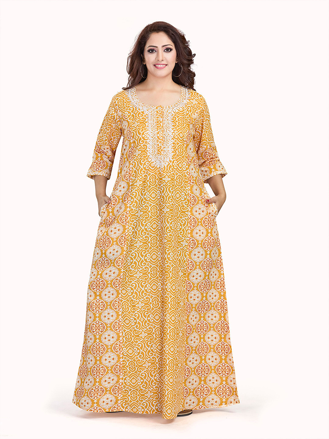 SANAA Printed Maxi Nightdress