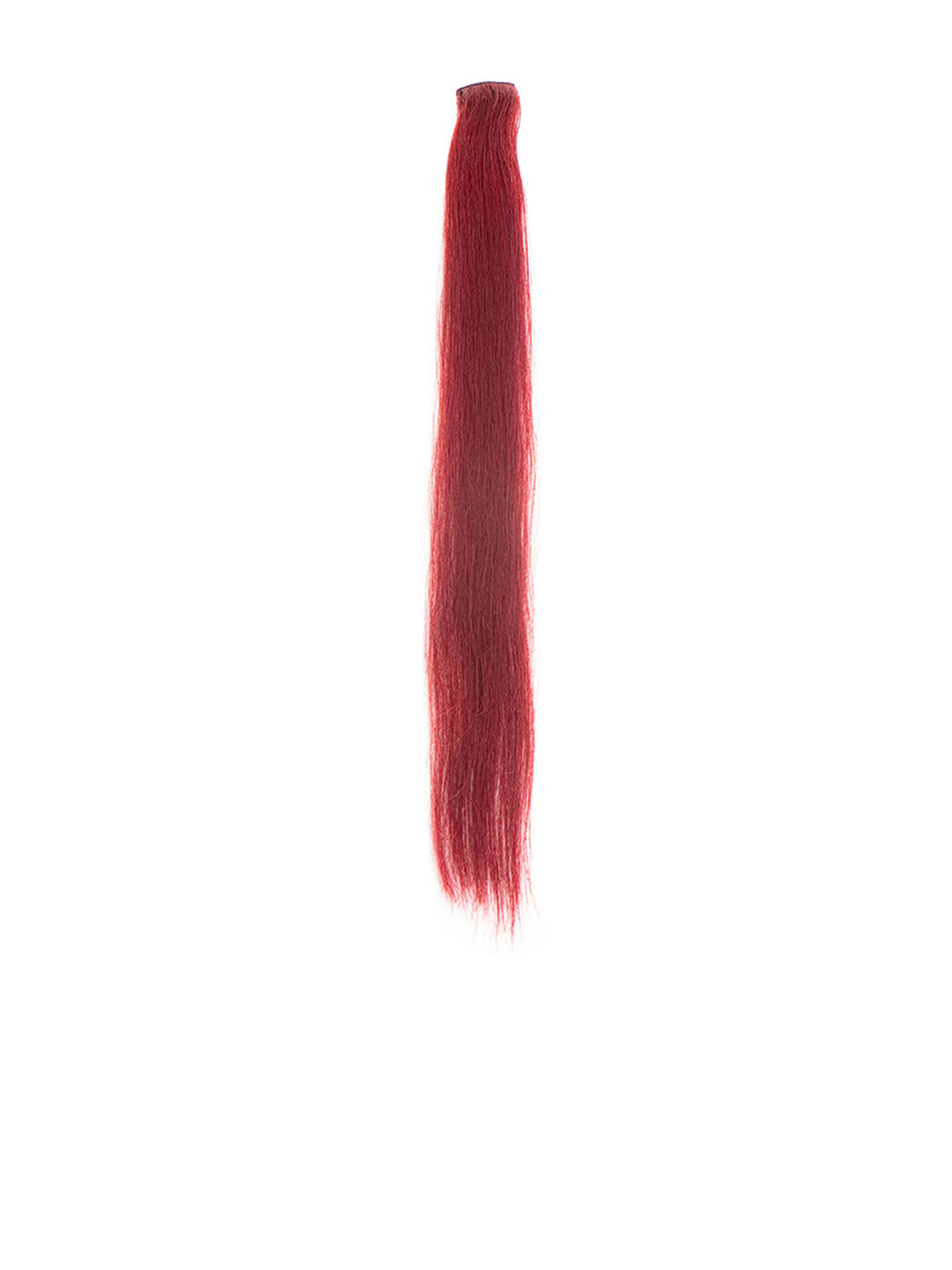 HAIR ORIGINALS 100% Human Hair 16 Inch Clip In Coloured Hair Streaks - Punchy Plum