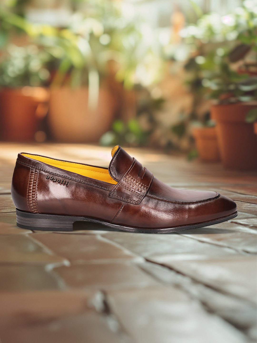 Bugatti Matina Men Leather Penny Loafers