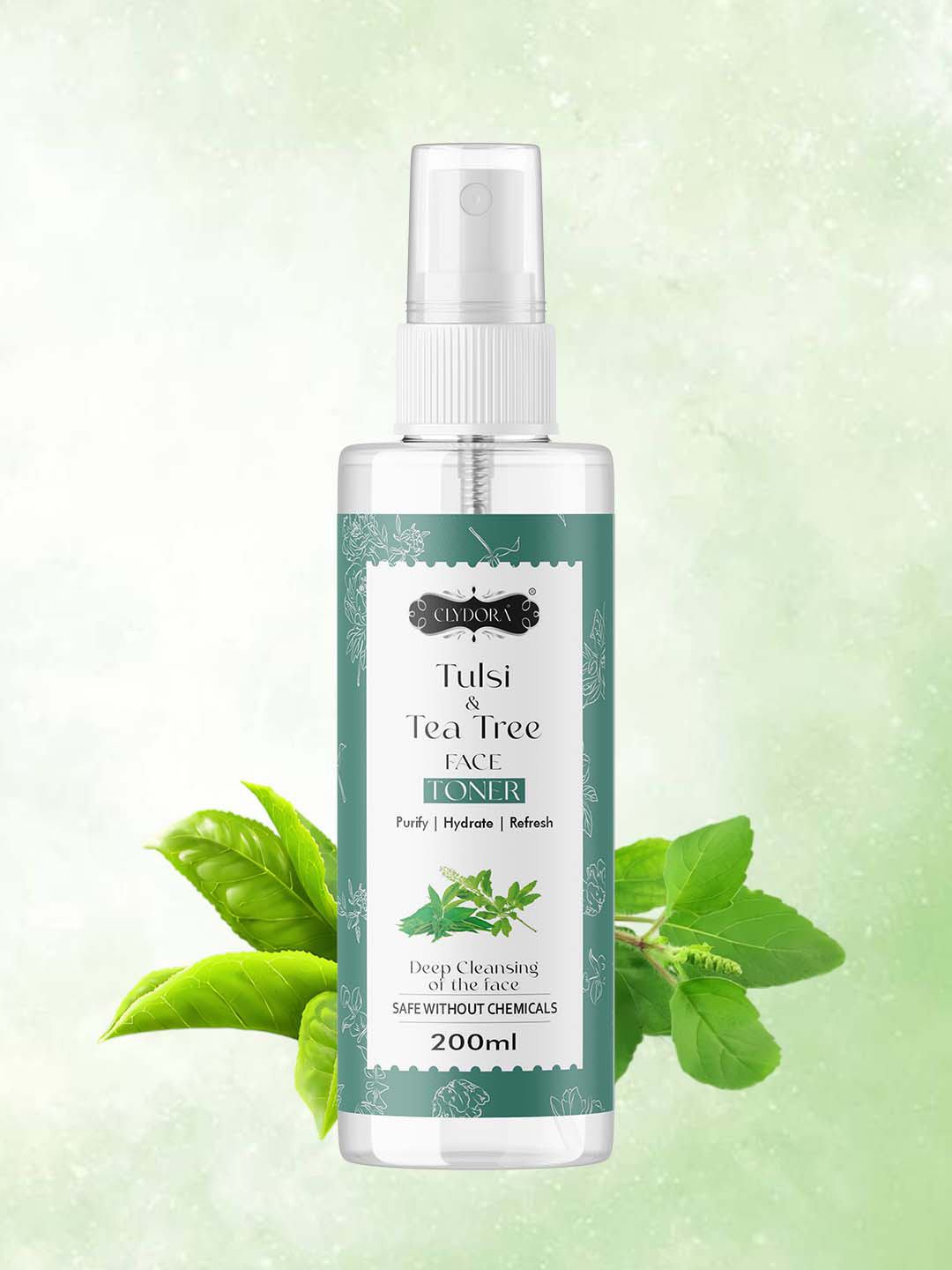 CLYDORA Tulsi & Tea Tree Face Toner
