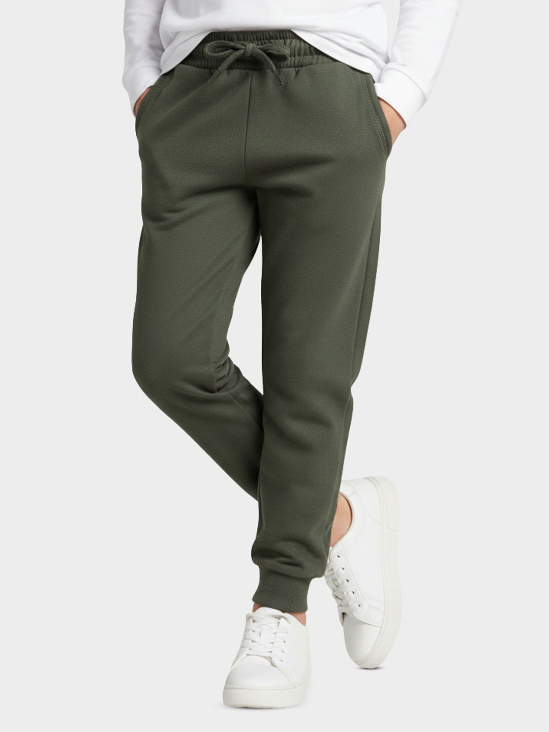 Orange Sugar Kids Fleece Cotton Winter Joggers