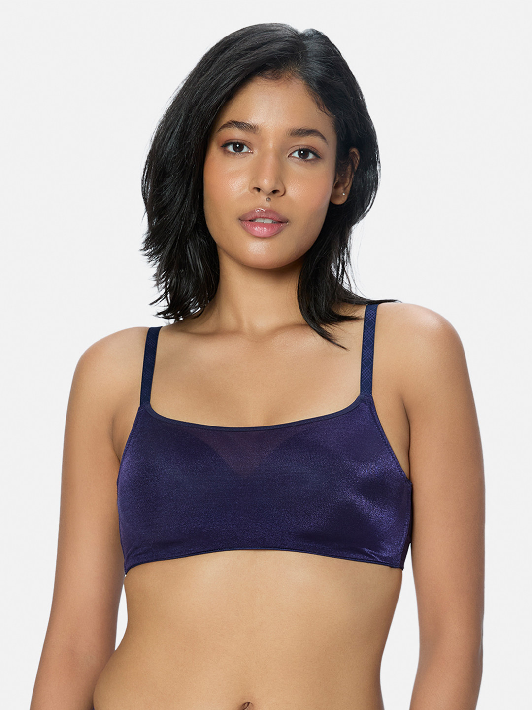 Triumph Women Medium Coverage Sheen Mesh Lightly Padded Everyday Bra