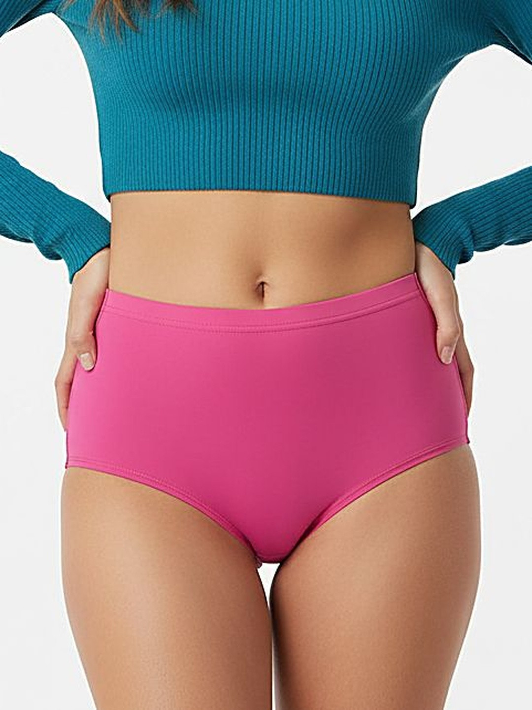 FiveFlag Combed Cotton Mid-Rise Hipster Briefs