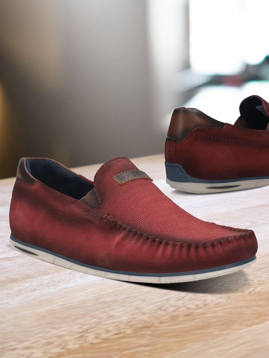 Bugatti Men Leather Loafers