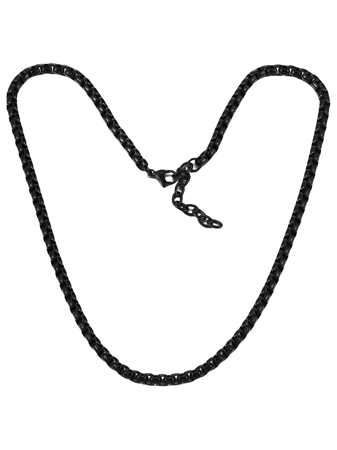 Aiza Men Luster Neckchain - Midnight Black