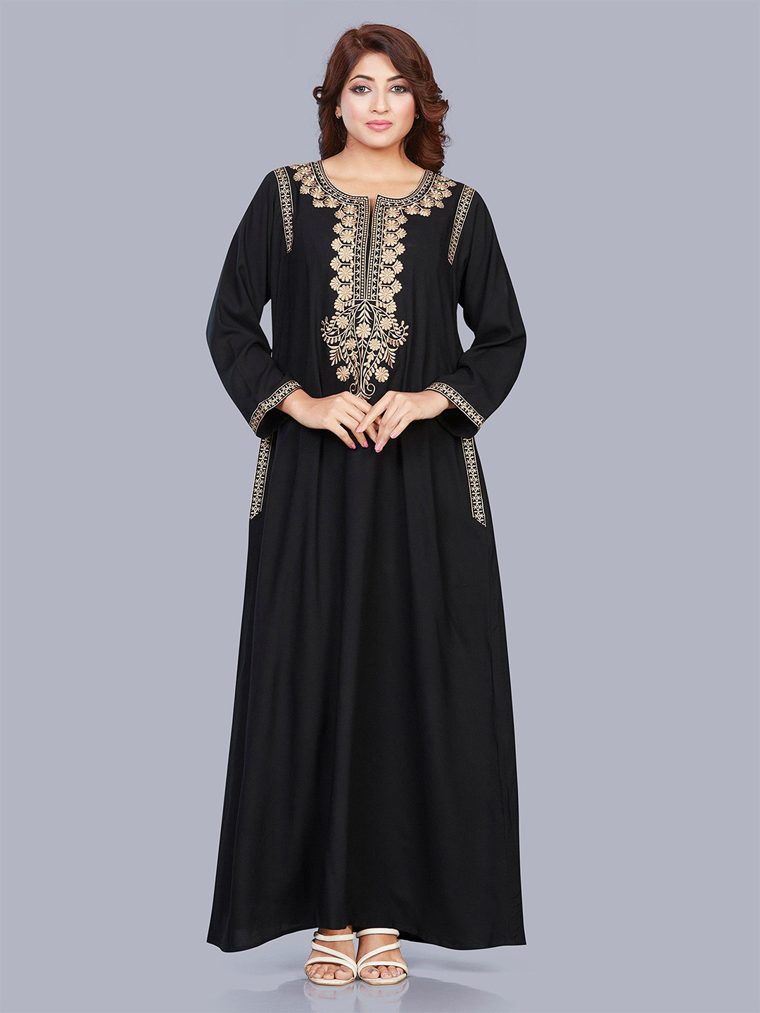 SANAA Embroidered Maxi Nightdress