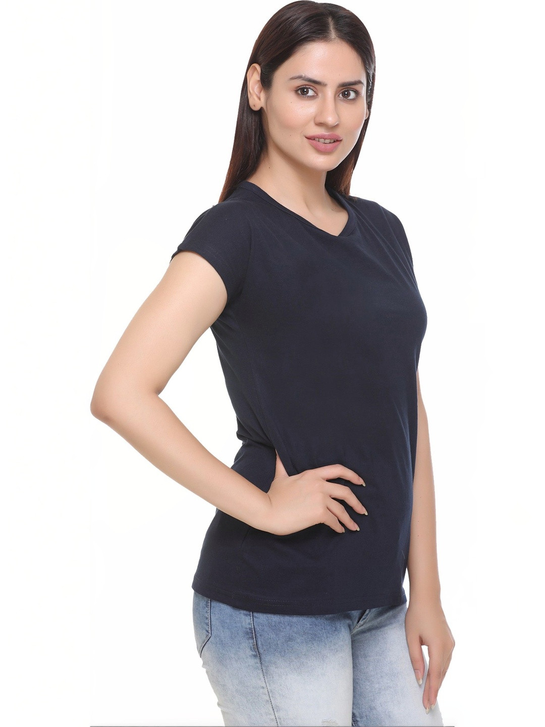 SHAUN Women V-Neck 1 T-shirt