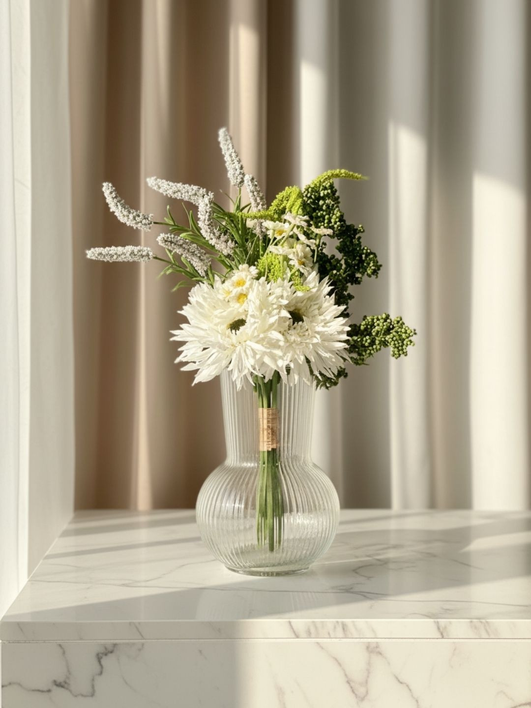 Mason Home Artificial Gerbera Daisy Bunch Without Pot