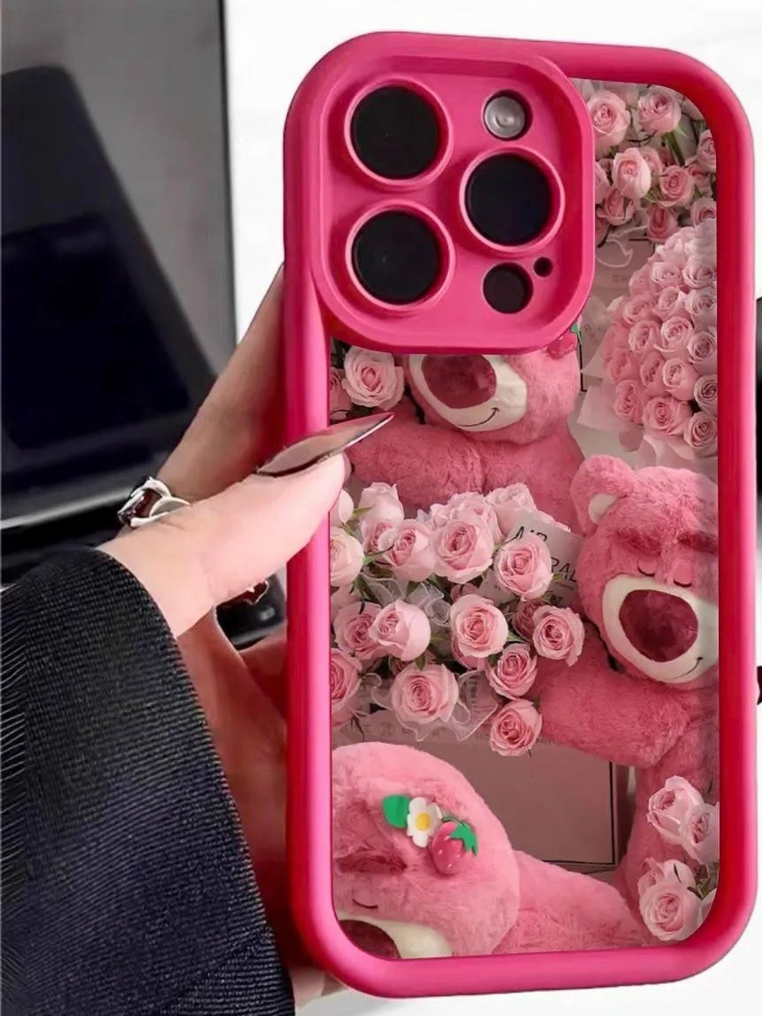 CASE CREATION Cartoon Characters Printed iPhone 17 Pro Back Case Mobile Accessories