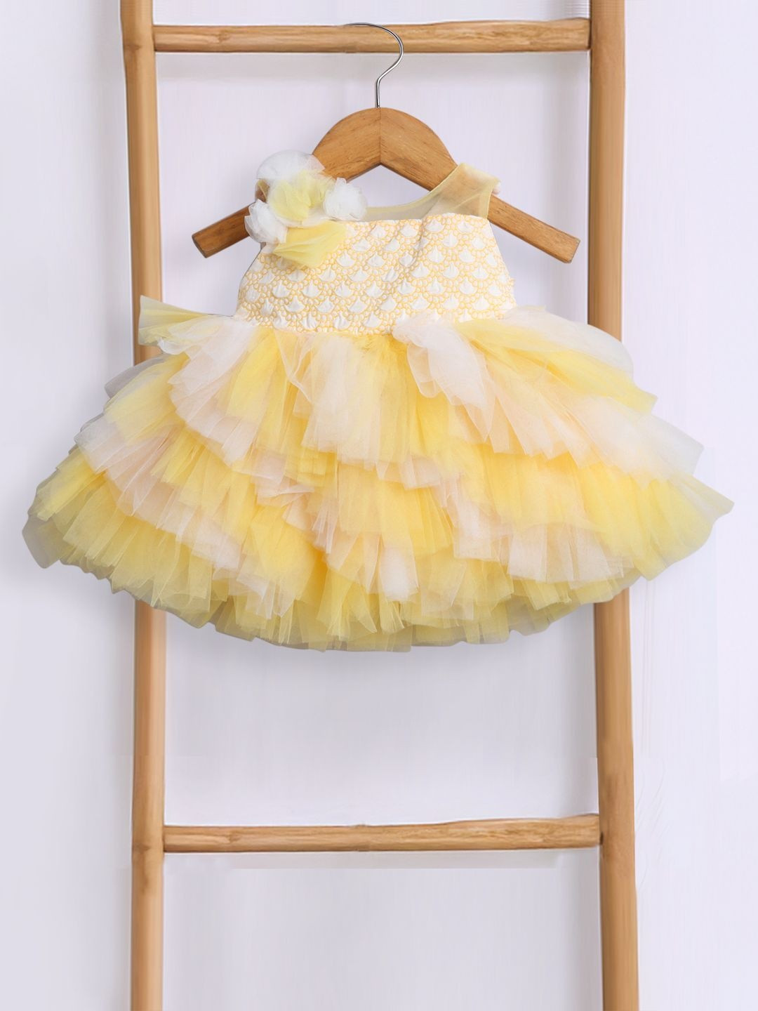 MeeMee Halter Neck Fit & Flare Dress