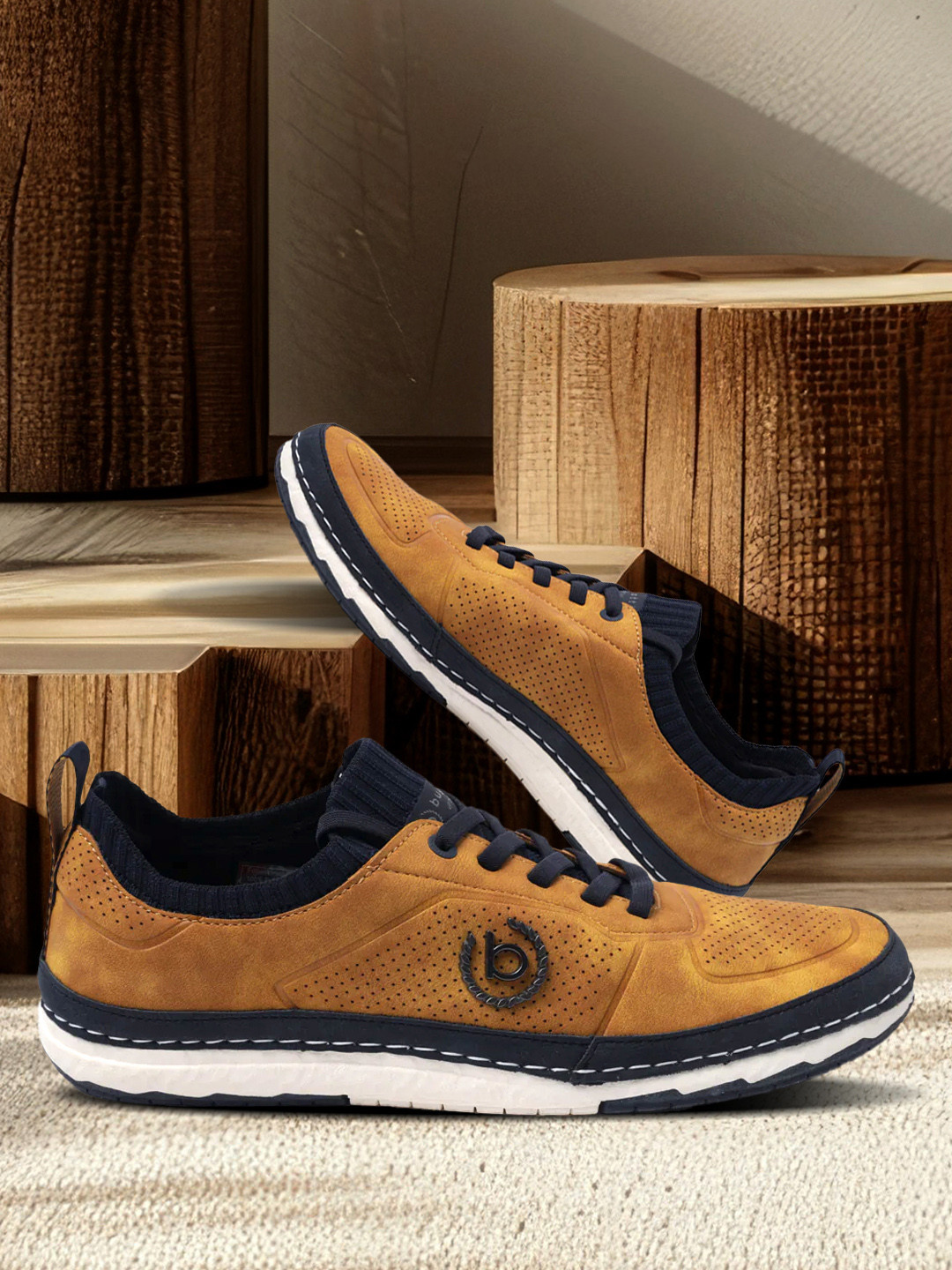 Bugatti Vanadium Men Textured Sneakers